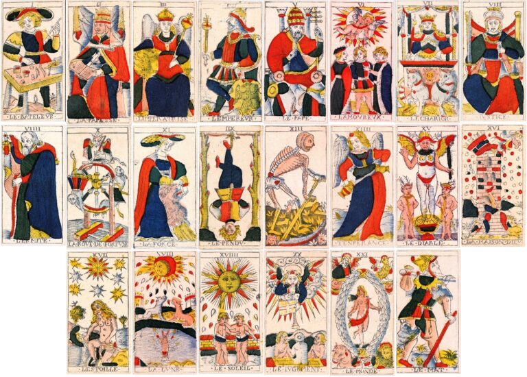 Arcanos mayores del Tarot de François Chosson (1736) Arcanos mayores del Tarot de François Chosson (1736)